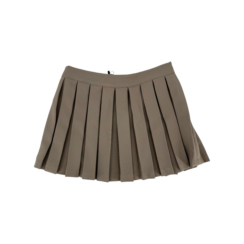 Babyboo Gretchen Mini Skirt S Taupe NWT